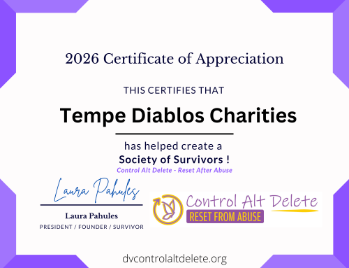 Tempe Diablos Charities 2026